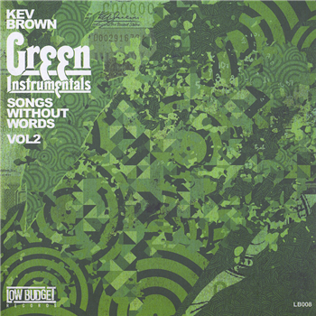 Kev Brown - Songs Without Words Vol 2: Green Instrumentals (olive green & black vinyl 12") - Low Budget
