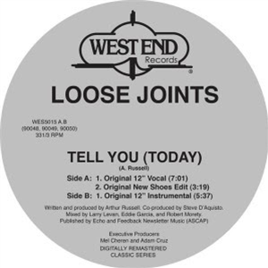 Loose Joints – Tell You (Today) - West End Records