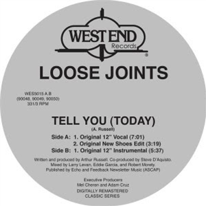 Loose Joints – Tell You (Today) - West End Records Loose Joints – Tell You (Today) - West End Records