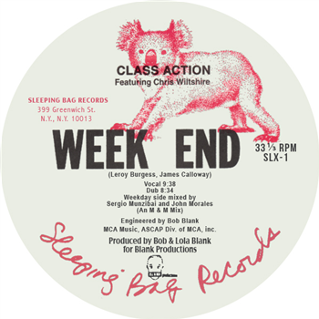 Class Action – Weekend - Sleeping Bag Records