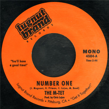 The M-Tet -  Number One b/w Bikes! 7” - Lugnut Brand Records