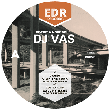 DJ VAS - Re-Edits & More Vol 1 (10") - EDR Records
