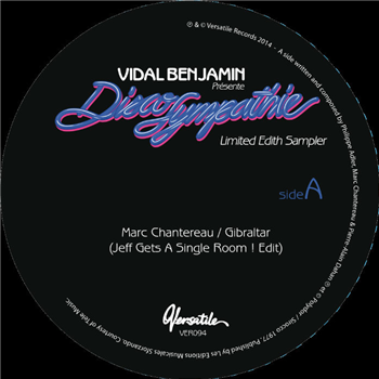 Vidal Benjamin présente – Disco Sympathie Edith Sampler (7" Red Vinyl) - Versatile Records