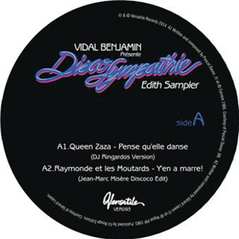 Vidal Benjamin présente – Disco Sympathie Edith Sampler (12") - Versatile Records