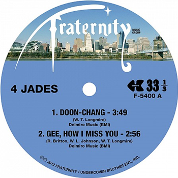 4 JADES / LONGMIRE (10" Coloured Vinyl) - Fraternity Records 4 JADES / LONGMIRE (10" Coloured Vinyl) - Fraternity Records