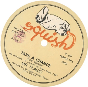 Mr Flagio - Take A Chance (Blue Vinyl) - Squish