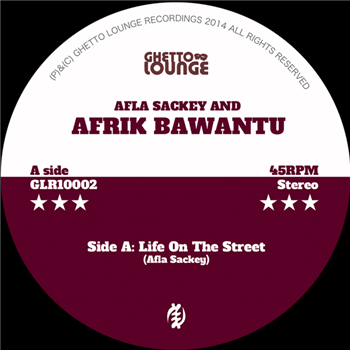 AFLA SACKEY & AFRIK BAWANTU (10") - Ghetto Lounge Recordings AFLA SACKEY & AFRIK BAWANTU (10") - Ghetto Lounge Recordings