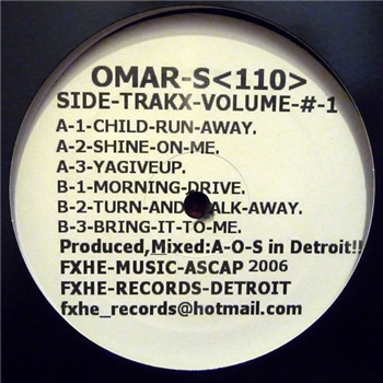 Omar-S - Side Trakx Vol. 1 - FXHE Records