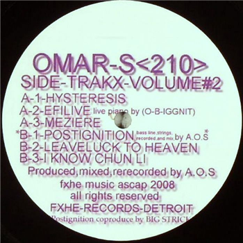 Omar-S - Side Trakx Vol. 2 - FXHE Records