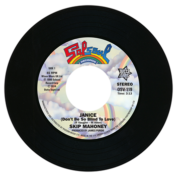 SKIP MAHONEY (7") - Outta Sight SKIP MAHONEY (7") - Outta Sight