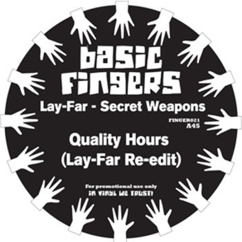 LAY-FAR - SECRET WEAPONS EP - Basic Fingers LAY-FAR - SECRET WEAPONS EP - Basic Fingers