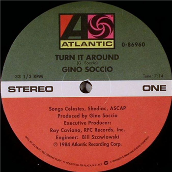 Gino Soccio - Turn It Around (12") - Atlantic