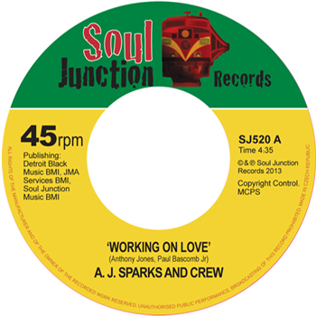 A.J. Sparks & Crew (7") - Soul Junction