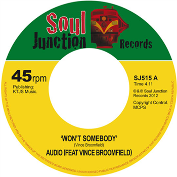 Audio (ft Vince Broomfield) (7") - Soul Junction