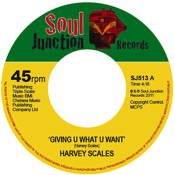 Harvey Scales (7") - Soul Junction