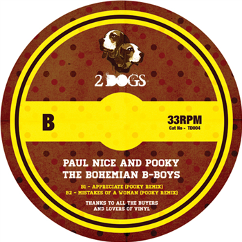 Paul Nice and Pooky - The Bohemien B-Boys - 2DOGS RECORDINGS
