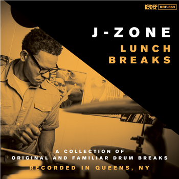 J-Zone - Lunch Breaks LP - REDEFINITION RECORDS J-Zone - Lunch Breaks LP - REDEFINITION RECORDS