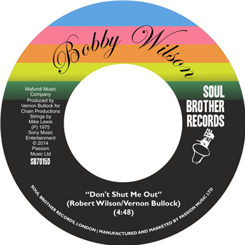 Bobby Wilson (7) - Soul Brother Records