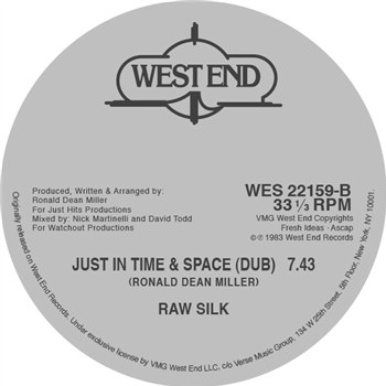 Raw Silk – Just In Time - West End Records