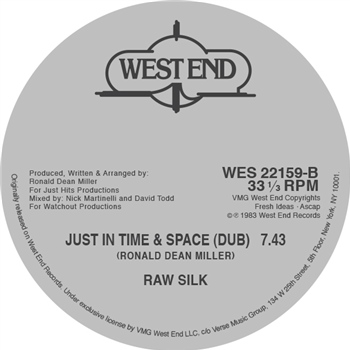 Raw Silk – Just In Time - West End Records Raw Silk – Just In Time - West End Records