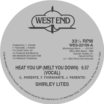 Shirley Lites - West End Records