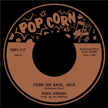 Nina Simone - Come On Back, Jack - Popcorn Records