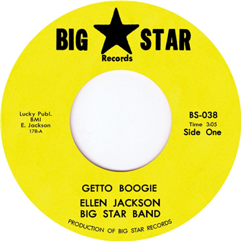 Ellen Jackson Big Star Band / King Cain Silvertone Band - Getto Boogie (7) - Tramp Records