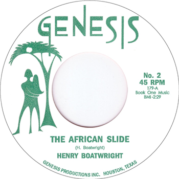 Henry Boatwright - The African Slide - Tramp Records