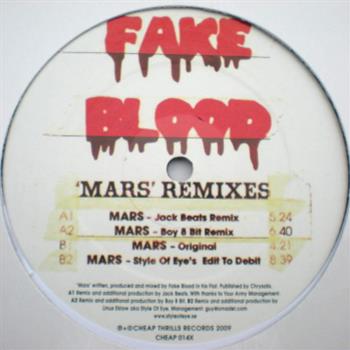 Fake Blood - Mars Remixes - Cheap Thrills