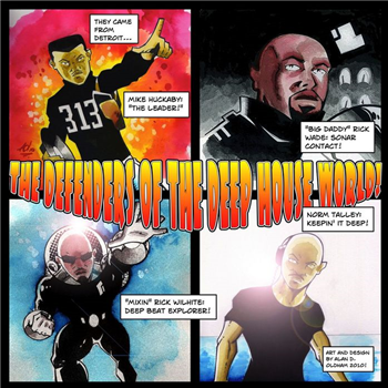 Mike Huckaby Presents Defenders Of The Deep House World - Third Ear
