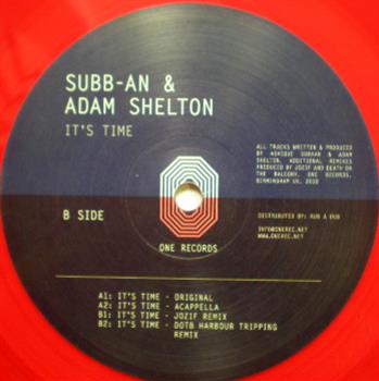 Subb-An & Adam Shelton - One Records Subb-An & Adam Shelton - One Records