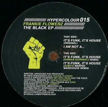 Frankie Flowerz - The Black EP - Hypercolour