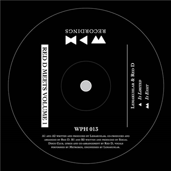 VARIOUS - RED D MEETS VOL 1 - We Play House Recordings