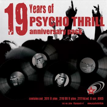 Various Artists - 19 Years Psycho Thrill (SPECIAL PACKAGE 4x12 ") - Psycho Thrill