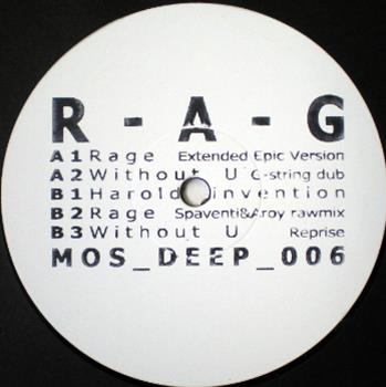 R-A-G - Rage EP - MOS Deep