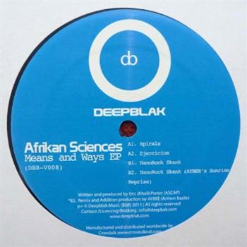 Afrikan Sciences – Means And Ways EP - Deepblak