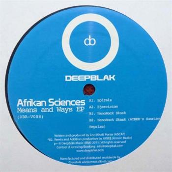 Afrikan Sciences – Means And Ways EP - Deepblak Afrikan Sciences – Means And Ways EP - Deepblak