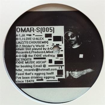 Omar S - Just Ask The Lonely (2 x 12") - FXHE Records