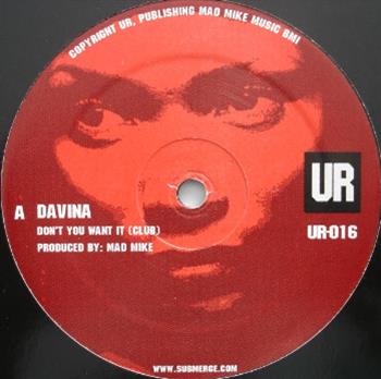 Davina - Underground Resistance