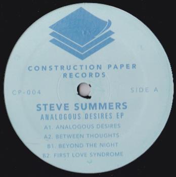 Steve Summers - Analogous Doom EP - Construction Paper Steve Summers - Analogous Doom EP - Construction Paper