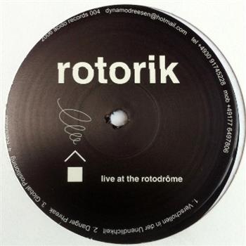 Rotorik - Live At The Rotodrôm - Acido Records