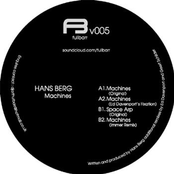 Hans Berg - Machines EP - Full Barr Hans Berg - Machines EP - Full Barr