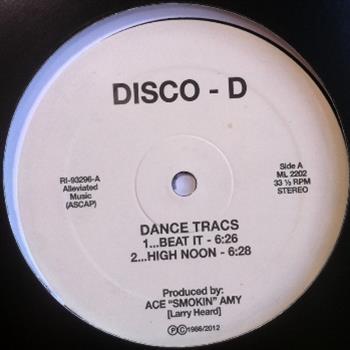 Disco D (Larry Heard aka Mr Fingers) - Dance Tracs *Repress - Alleviated