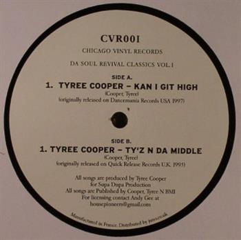 Tyree COOPER - Da Soul Revival Classics Vol 1 - Chicago Vinyl