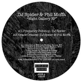 DJ Spider & Phil Moffa - Night Gallery EP - Sublevel Sounds