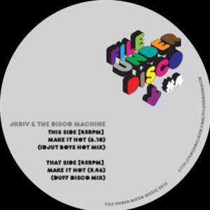 J KRIV & THE DISCO MACHINE - File Under Disco J KRIV & THE DISCO MACHINE - File Under Disco