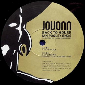 Jovonn - Back To House (Ian Pooley Rmxs) - Underground Solution