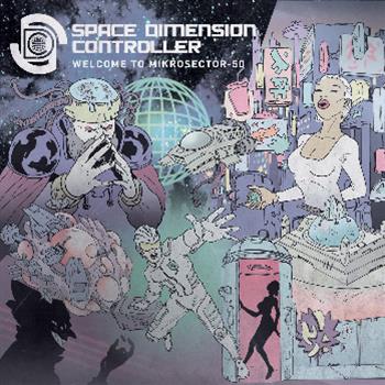 Space Dimension Controller - Welcome To Mikrosector-50  LP (2 x 12" Purple Vinyl) - R&S