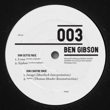 Ben Gibson - Imago EP - CLFT RECORDS Ben Gibson - Imago EP - CLFT RECORDS