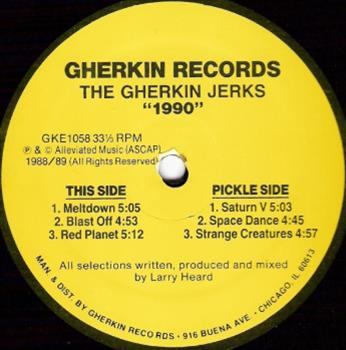 The Gherkin Jerks - 1990 EP *Repress - Alleviated